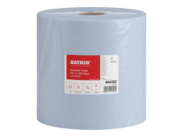 Poetspapier Katrin Industrial extra groot blauw