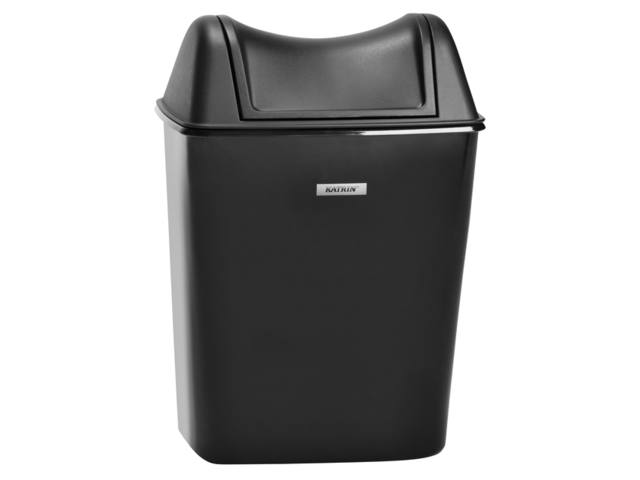 Dameshygienebak Katrin 8 liter zwart
