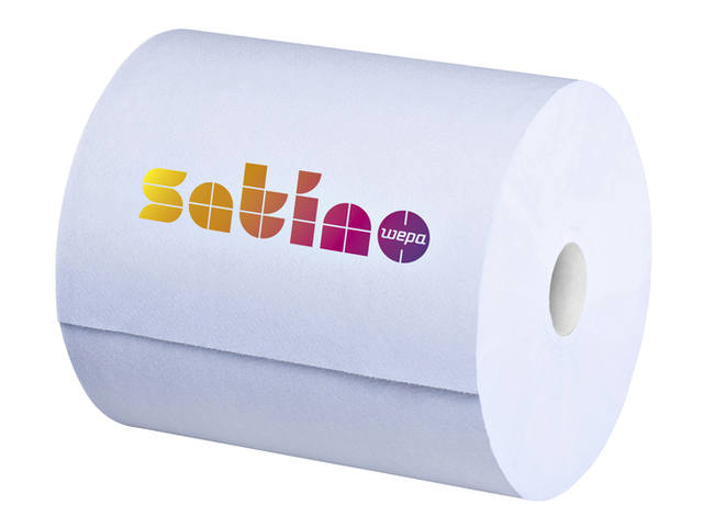 Poetspapier Satino CR1 Comfort 2laags blauw