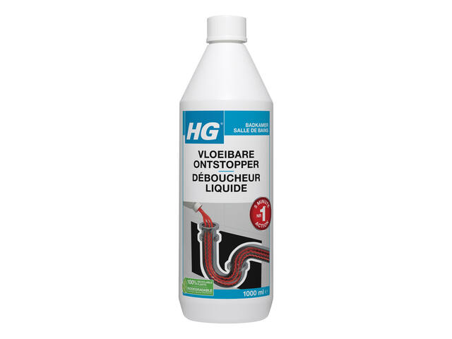 Afvoerontstopper HG vloeibaar 1 Liter