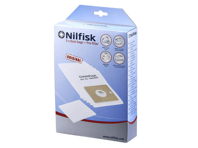 Stofzuigerzak Nilfisk One en Coupe 5 stuks