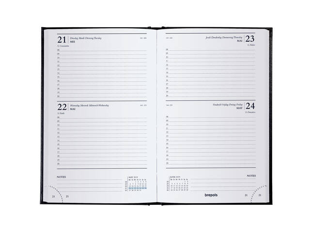 Agenda 2027 Brepols Saturnus Lima 2d/1p zw