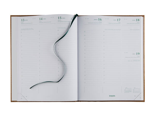 Agenda 2027 Brepols Ecotiming Kazar 7d/2p assorti