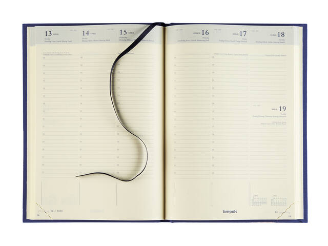 Agenda 26-27 Brepols Bretime Lima 16mnd 7d/2p zw