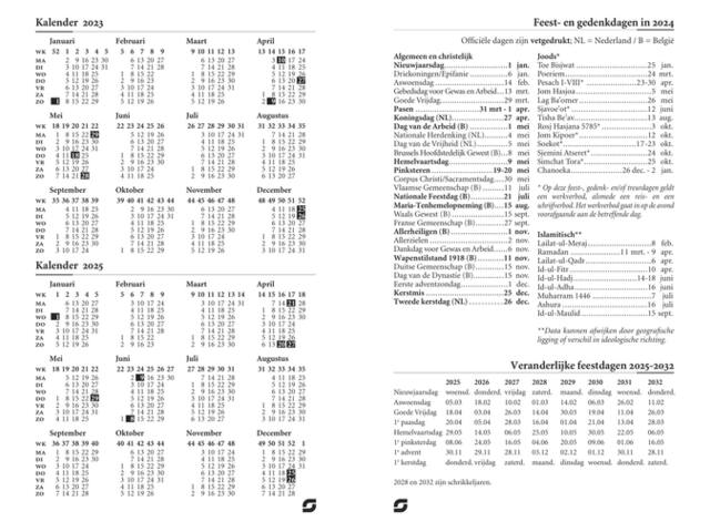 Agendavulling 2027 Succes Senior 1dag/1pagina