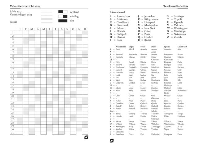 Agendavulling 2027 Succes Senior 1dag/1pagina