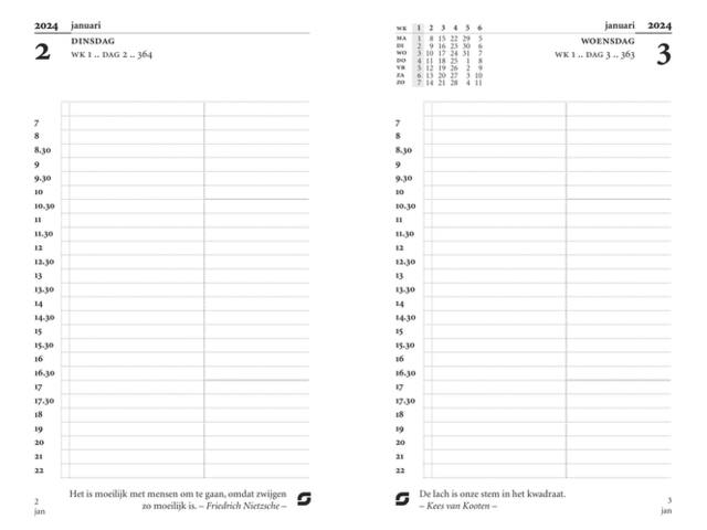 Agendavulling 2027 Succes Junior 1dag/1pagina