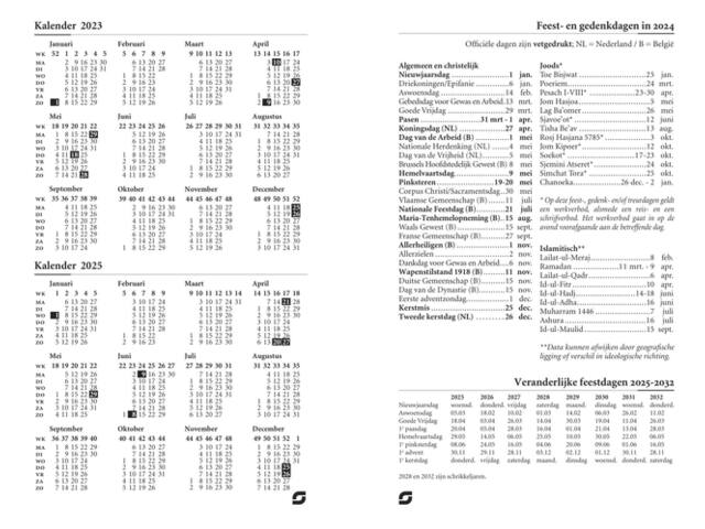 Agendavulling 2027 Succes Junior 7dagen/2pagina s