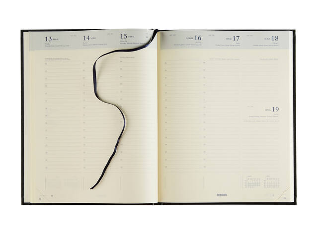 Agenda 2027 Brepols Concorde Lima 7d/2p blauw