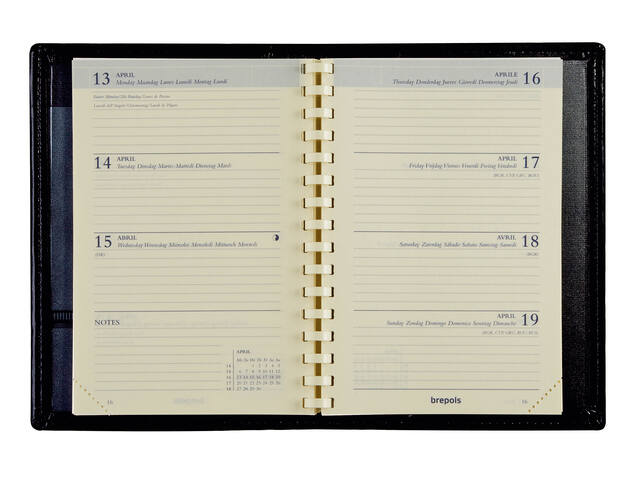 Agendavulling 2027 Brepols Delta 7d/2p