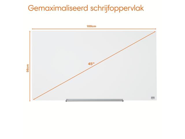 Glasbord Nobo impression pro 126x71cm