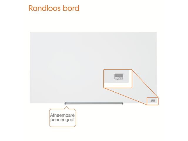 Glasbord Nobo impression pro 126x71cm