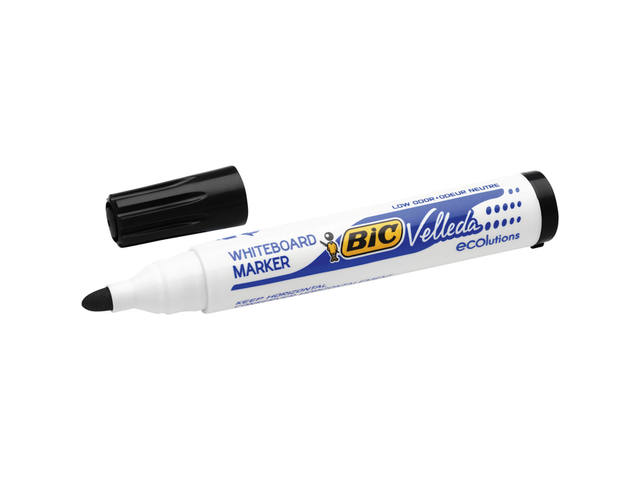 Whiteboardmarker Bic 1701 rond L zwart