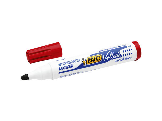Whiteboardmarker Bic 1701 rond L rood