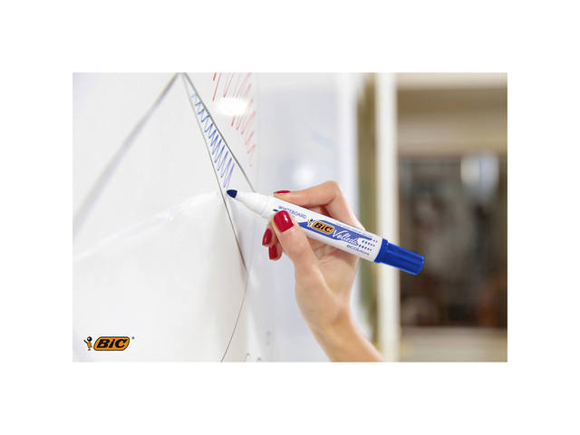Whiteboardmarker Bic 1701 rond L blauw