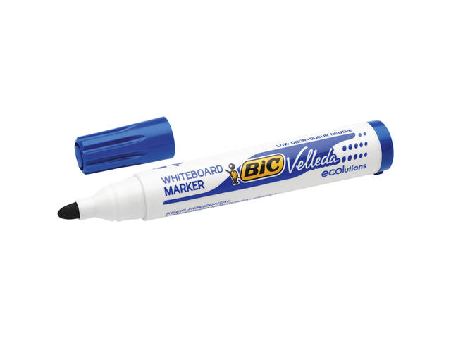 Whiteboardmarker Bic 1701 rond L blauw