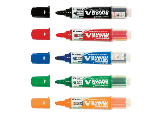 Whiteboardmarker PILOT Begreen rond M zwart