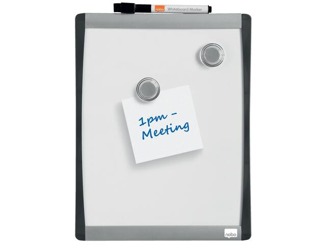 Whiteboard Nobo 28x21.5cm gewelfd