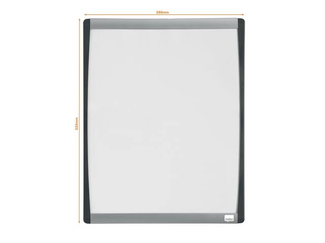 Whiteboard Nobo 35.5x28cm gewelfd