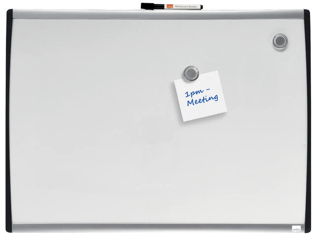 Whiteboard Nobo 58.5x43cm gewelfd