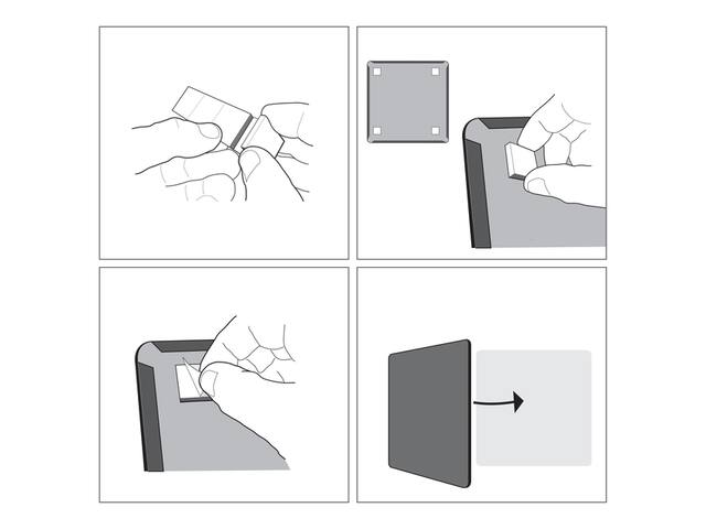 Whiteboard Nobo 21.6x28cm magnetisch assorti