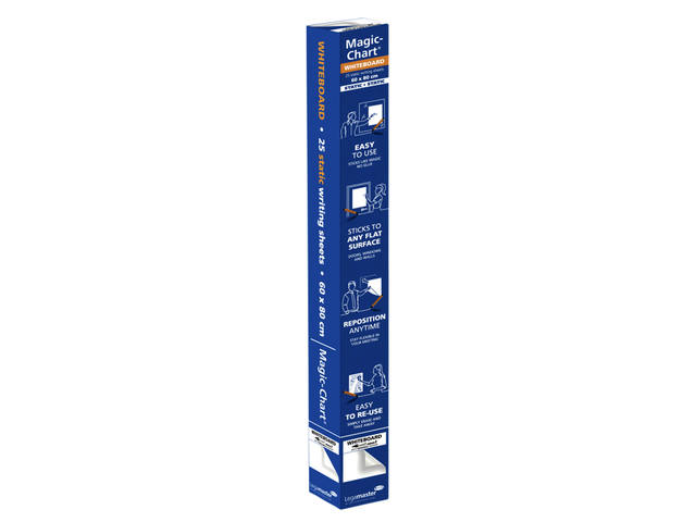 Magic Chart Legamaster Whiteboard 600x800mm wt 25v