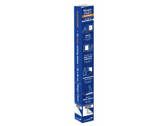 Magic Chart Legamaster flip 600x800mm wt ruit 25v