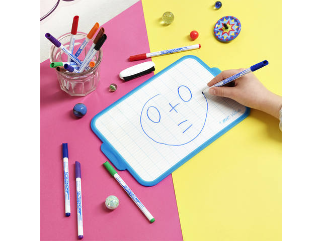 Whiteboardmarker Bic 1721 rond F zwart