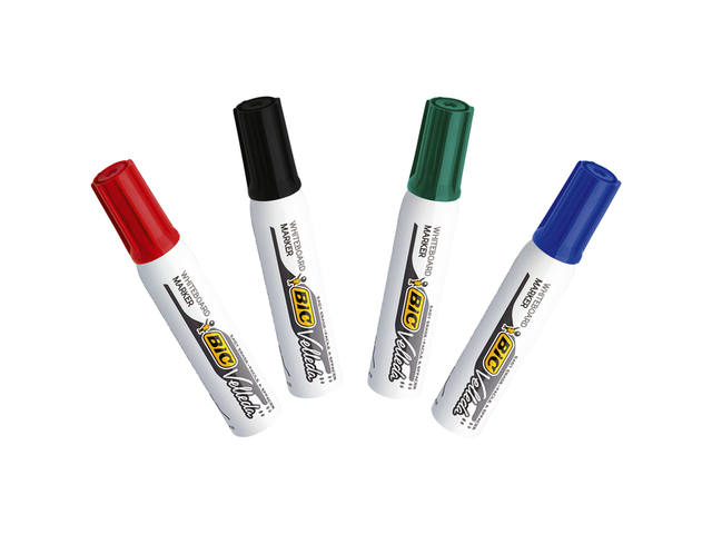 Whiteboardmarker Bic 1781 schuin L blauw