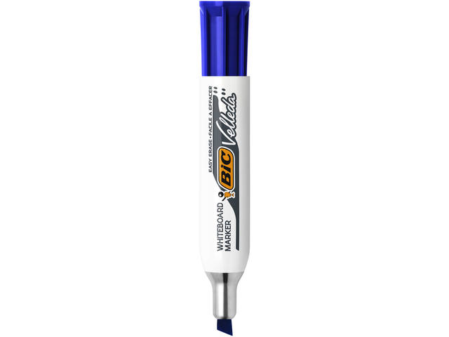 Viltstift Bic Velleda whiteb schuin L ass set 4st