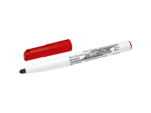 Whiteboardmarker Bic 1741 rond M rood