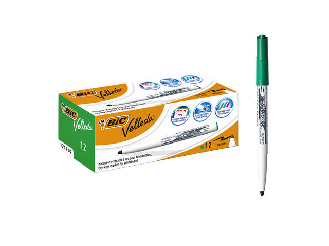Whiteboardmarker Bic 1741 rond M groen