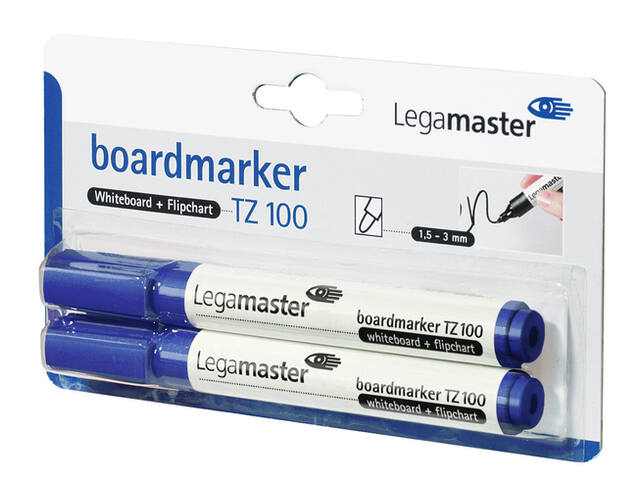 Whiteboardmarker Legamaster TZ100 2mm 2st bl