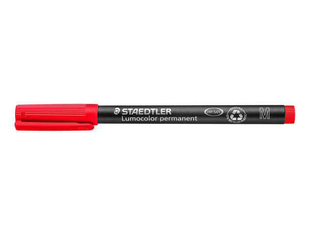 Viltstift Staedtler OHP Lumo M 317 perm rood
