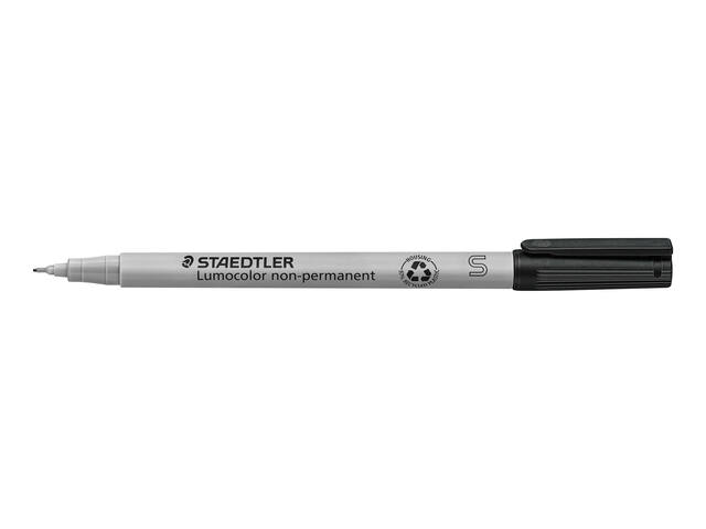 Viltstift Staedtler OHP Lumo SF 311 non perm zwart