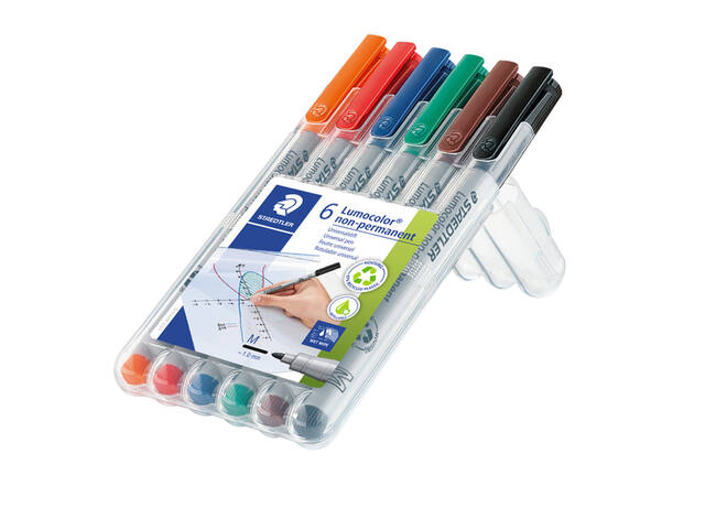 Viltstift Staedtler OHP Lumo M 315 non perm wp6