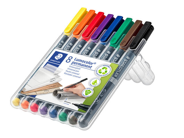 Viltstift Staedtler OHP Lumo SF 313 perm wp8s