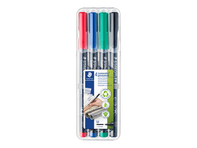 Viltstift Staedtler OHP Lumo M 317 perm wp4
