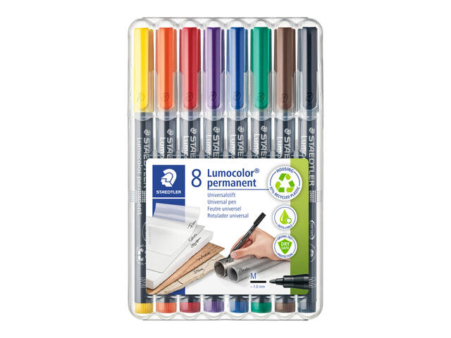 Viltstift Staedtler OHP Lumo M 317 perm wp8