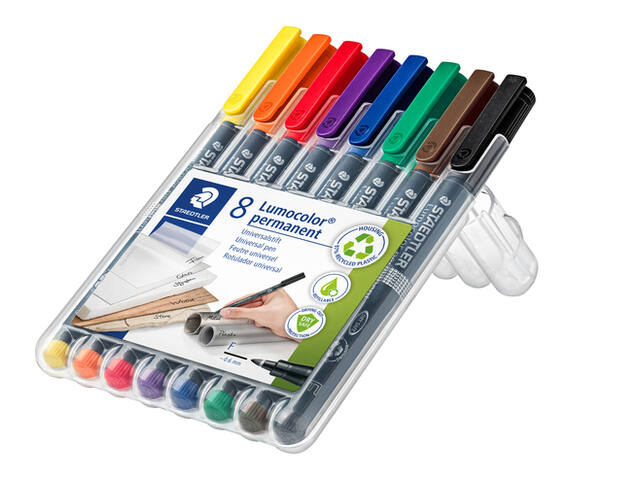 Viltstift Staedtler OHP Lumo F 318 perm wp8