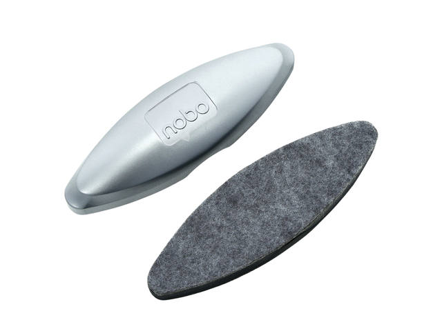 Glasbordwisser Nobo zilver