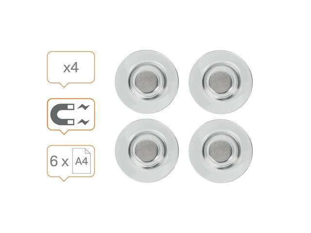 Glasbordmagneet Nobo