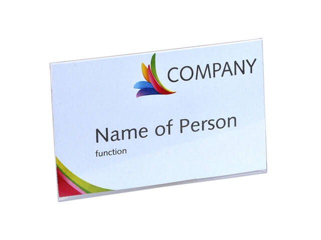 Badge Europel magnetisch 75x40mm