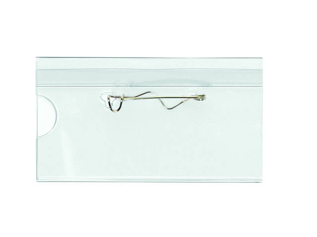 Badge Quantore speld 40x75mm