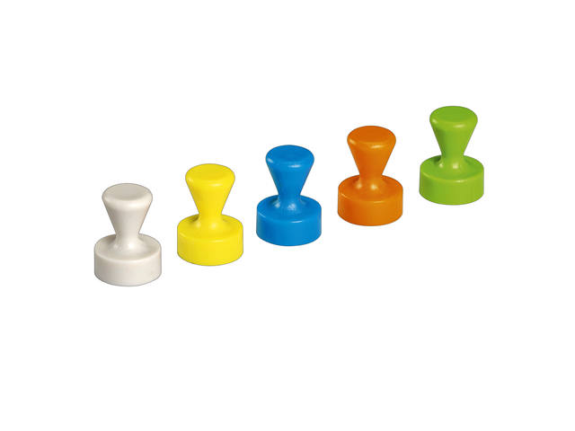 Magneet MAUL Neodymium kegel 12mm 1.5kg assorti