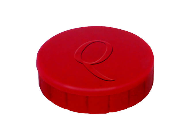 Magneet Quantore 32mm 800gr rood 10 stuks