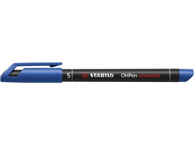 Viltstift STABILO OHP 841/41 rond SF blauw