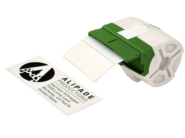 Label etiket Leitz icon 36mmx88mm wit