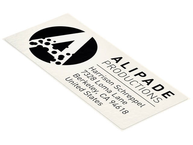 Label etiket Leitz icon 36mmx88mm wit