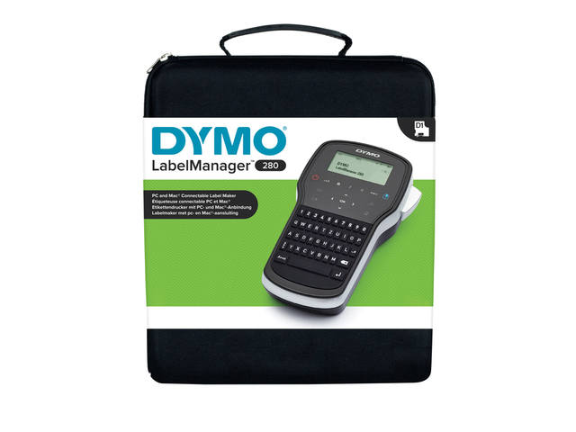 Labelprinter Dymo LM 280 qwerty 12mm koffer